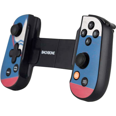 Slovenia Flag Distressed Backbone One for iPhone Game Controller Skin